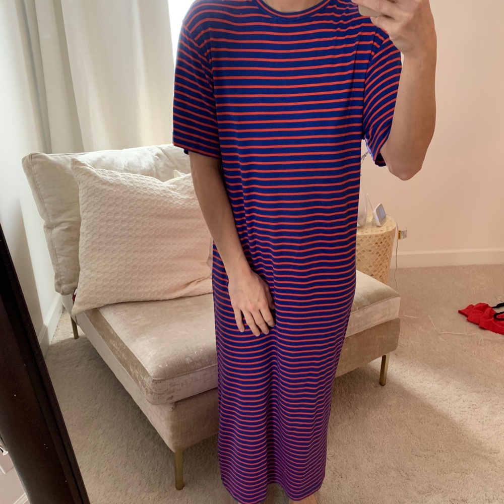 Zara striped dress